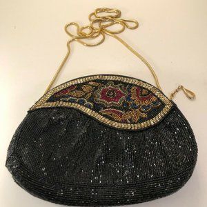 Vintage Delill Creation Purse Evening Beaded Bag